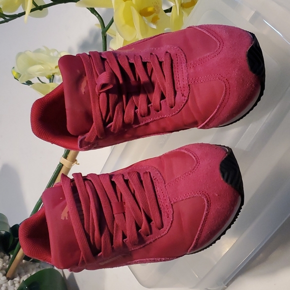 💕 Magenta casual sneakers - Picture 3 of 12